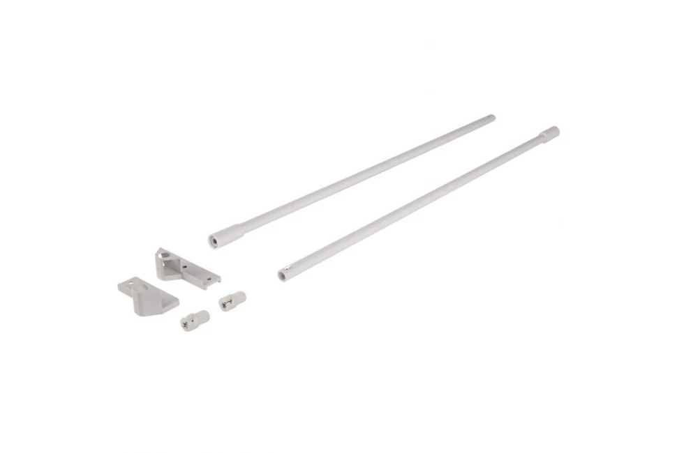 Fiókoldal  Impaz korlát 270mm, fehér