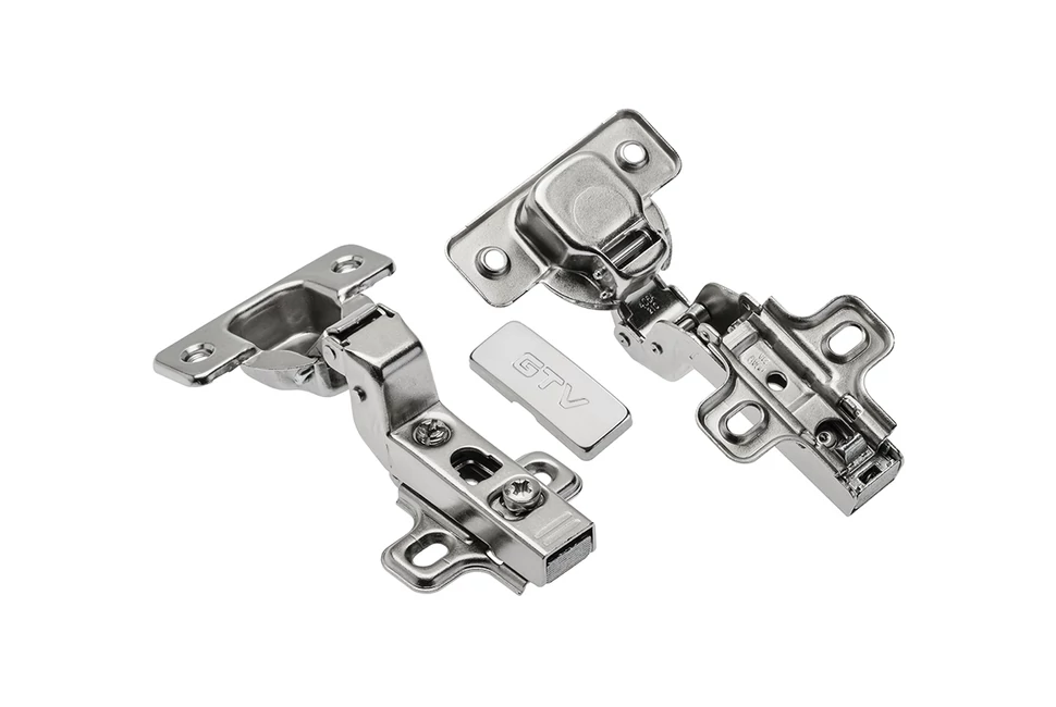 GTV "push-open" 110°-os közézáródó rugó nélküli klippes pánt