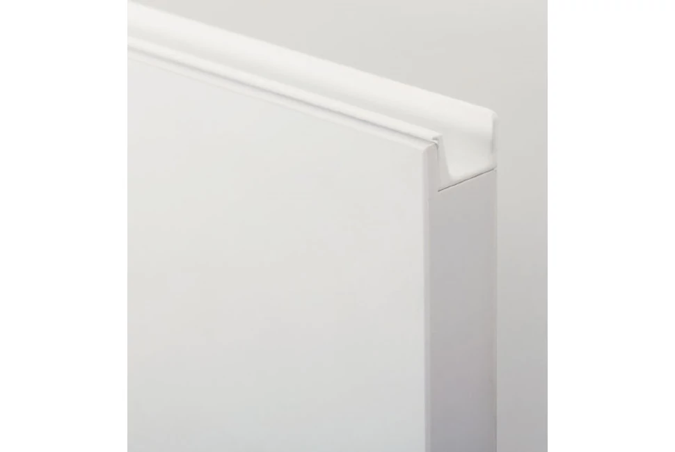 Fogantyú  Viefe JEY2 élbe ültethető,  597mm, alumínium, matt fehér