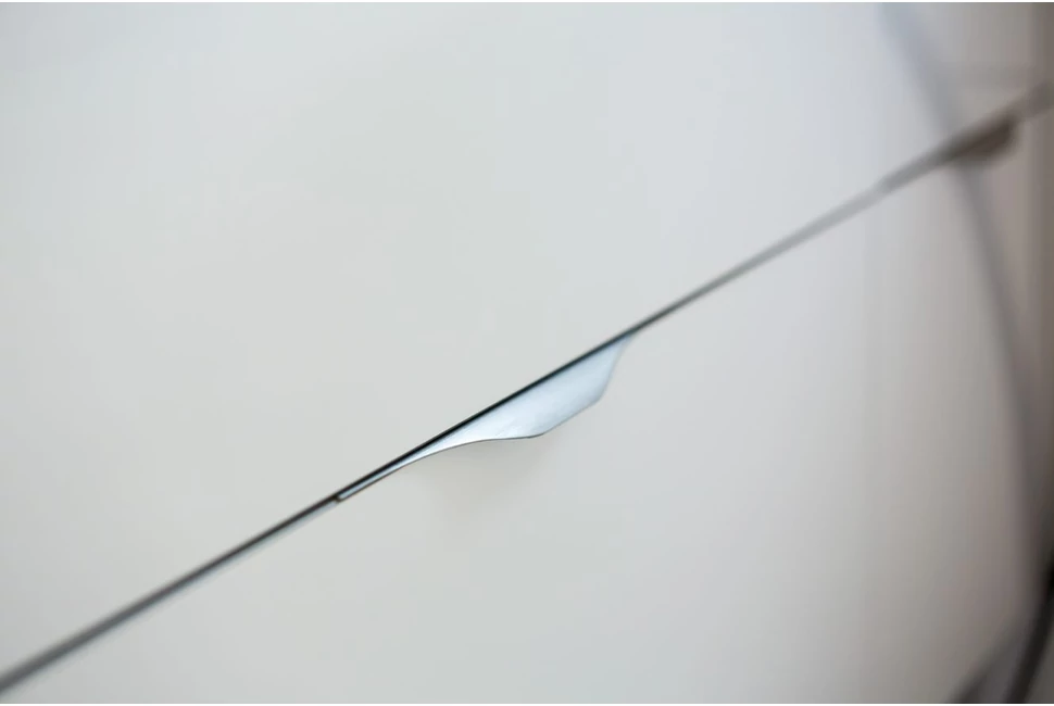 Fogantyú  Viefe NOMA 19  128mm, alumínium, világos eloxált