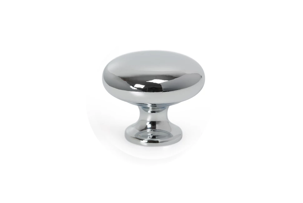 Fogantyú  Viefe DUKE gomb, fém, fényes króm