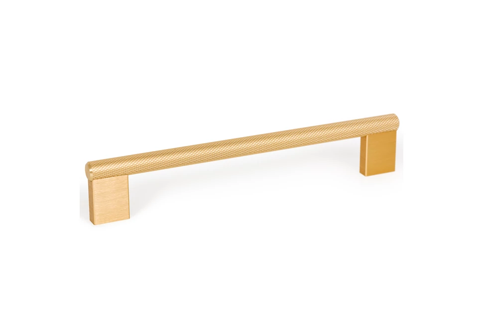 Fogantyú  Viefe GRAF2  160mm, alumínium, csiszolt sárgaréz NEW