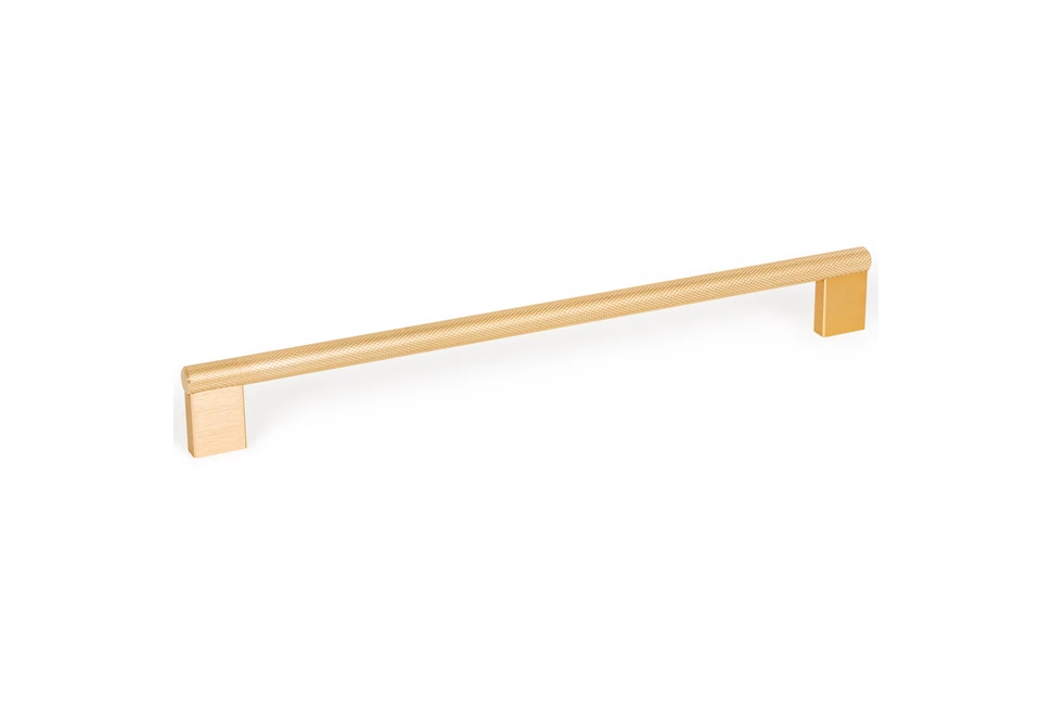 Fogantyú  Viefe GRAF2  256mm, alumínium, csiszolt sárgaréz NEW