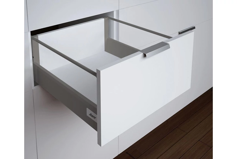 Fiókoldal   RITMA CUBE  H2, szimpla kör korlátos, metál szürke, 270mm, 35kg