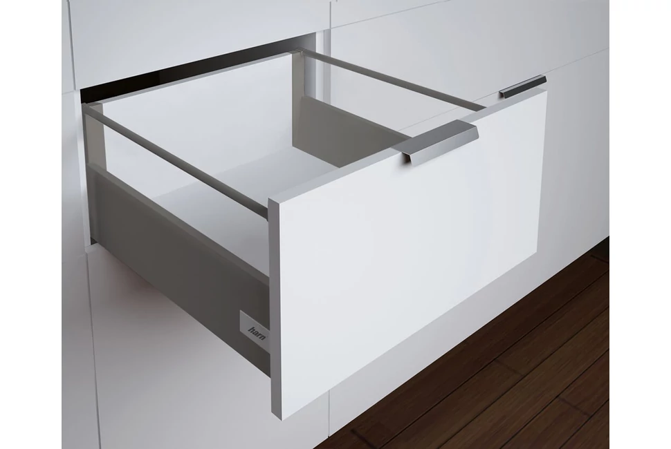 Fiókoldal   RITMA CUBE  TH2, szimpla kör korlátos, metál szürke, 400mm, 35kg